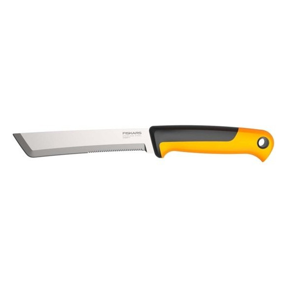 Coltello Fisso Professionale 15cm Nero e Giallo | Guru Garden