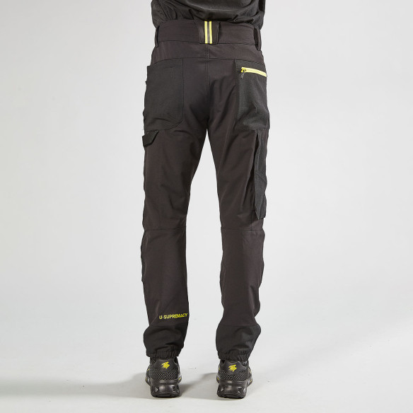 Pantaloni U-Power HARMONY black carbon