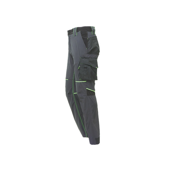 Pantaloni U-Power WORLD asphalt grey green