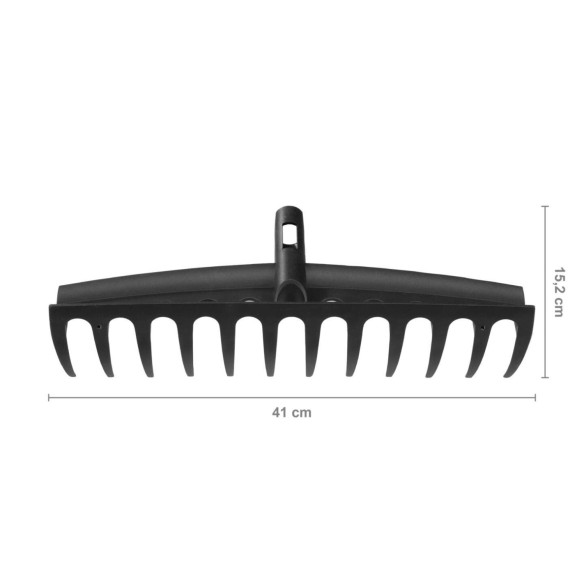 Rastrello Universale 41cm per Giardino e Orto | Guru Garden