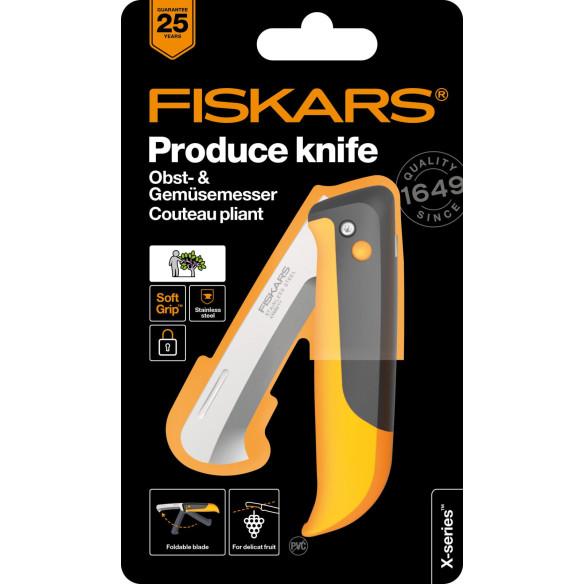 Coltello Serramanico Fiskars K80: Lama 17,8 cm | Guru Garden