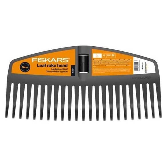 Testa di Scopa Fiskars 42cm per Foglie e Giardinaggio | Guru Garden